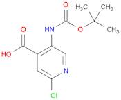 5-[(TERT-BUTOXYCARBONYL)AMINO]-2-CHLOROISONICOTINIC ACID