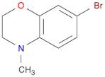 7-BROMO-4-METHYL-3,4-DIHYDRO-2H-1,4-BENZOXAZINE