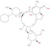 Avermectin A1a, 25-cyclohexyl-4-O-de(2,6-dideoxy-3-O-methyl-.α.-L-arabino-hexopyranosyl)-5-demetho…