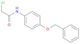 N-(4-BENZYLOXY-PHENYL)-2-CHLORO-ACETAMIDE