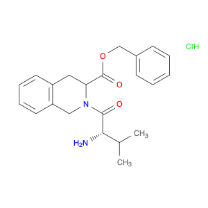 L-N-VALYL-L-1,2,3,4-TETRAHYDROISOQUINOLINE-3-CARBOXYLIC ACID BENZYL ESTER HCL