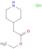 ETHYL 4-PIPERIDINEACETATE HCL