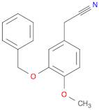 (3-BENZYLOXY-4-METHOXY-PHENYL)-ACETONITRILE