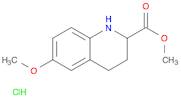 METHYL 6-METHOXY-1,2,3,4-TETRAHYDROQUINOLINE-2-CARBOXYLATE HCL