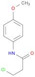 3-CHLORO-N-(4-METHOXYPHENYL)PROPANAMIDE