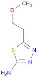 5-(2-Methoxyethyl)-1,3,4-thiadiazol-2-amine