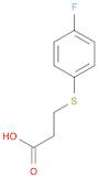 3-[(4-FLUOROPHENYL)THIO]PROPANOIC ACID