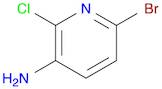 3-AMINO-6-BROMO-2-CHLOROPYRIDINE