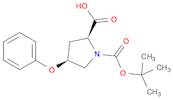 (2S,4S)-1-(TERT-BUTOXYCARBONYL)-4-PHENOXY-2-PYRROLIDINECARBOXYLIC ACID