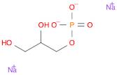 α-GLYCEROPHOSPHORIC ACID DISODIUM SALT