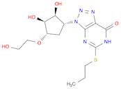 (1S,2S,3R,5S)-3-(7-hydroxy-5-(propylthio)-3H-[1,2,3]triazolo[4,5-d]pyrimidin-3-yl)-5-(2-hydroxyeth…