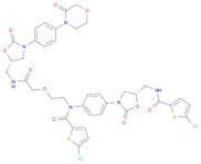 5-chloro-N-(4-((S)-5-((5-chlorothiophene-2-carboxamido)methyl)-2-oxooxazolidin-3-yl)phenyl)-N-(2...