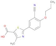 2-(3-Cyano-4-propoxyphenyl)-4-methylthiazole-5-carboxylic acid