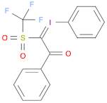 Benzoyl(phenyliodonio)(trifluoromethanesulfonyl)methanide