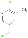 2-Chloro-5-(chloromethyl)-3-methylpyridine