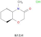 2H-1,4-Benzoxazin-3(4H)-one, hexahydro-4-Methyl-, trans- (9CI)