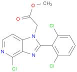 Methyl 2-(4-chloro-2-(2,6-dichlorophenyl)-1H-iMidazo[4,5-c]pyridin-1-yl)acetate