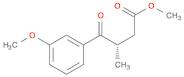 (S)-methyl 4-(3-methoxyphenyl)-3-methyl-4-oxobutanoate