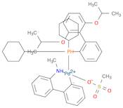 Methanesulfonato(2-dicyclohexylphosphino-2',6'-di-i-propoxy-1,1'-biphenyl)(2'-methylamino-1,1'-bip…