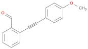 Benzaldehyde, 2-[(4-Methoxyphenyl)ethynyl]-