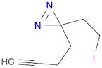 3-(but-3-yn-1-yl)-3-(2-iodoethyl)-3H-diazirine