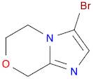 3-bromo-5,6-dihydro-8H-imidazo[2,1-c][1,4]oxazine