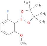 2-(2-Fluoro-6-methoxyphenyl)-4,4,5,5-tetramethyl-1,3,2-dioxaborolane