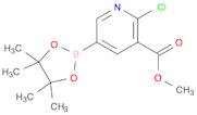 Methyl 2-chloro-5-(4,4,5,5-tetramethyl-1,3,2-dioxaborolan-2-yl)nicotinate