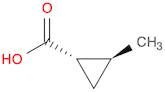 (1S,2S)-2-methylcyclopropane-1-carboxylic acid