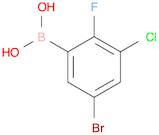 5-Bromo-3-chloro-2-fluorophenylboronic acid