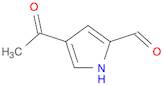 1H-Pyrrole-2-carboxaldehyde, 4-acetyl- (9CI)