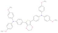 4,4'-(2,3-Dihydrothieno[3,4-b][1,4]dioxine-5,7-diyl)bis[N,N-bis(4-methoxyphenyl)aniline]