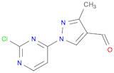 1-(2-chloropyriMidin-4-yl)-3-Methyl-1H-pyrazole-4-carbaldehyde