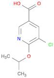 3-Pyridinecarboxylic acid, 5-chloro-6-(1-methylethoxy)-