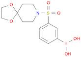 (3-(1,4-dioxa-8-azaspiro[4.5]decan-8-ylsulfonyl)phenyl)boronic acid