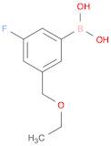 (3-(ethoxyMethyl)-5-fluorophenyl)boronic acid