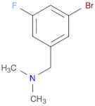 1-(3-Bromo-5-fluorophenyl)-N,N-dimethylmethanamine