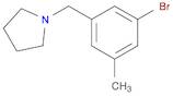 1-(3-broMo-5-Methylbenzyl)pyrrolidine