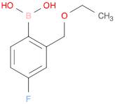 2-(ethoxyMethyl)-4-fluorophenylboronic acid