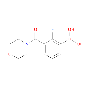 2-fluoro-3-(Morpholine-4-carbonyl)phenylboronic acid