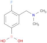 3-((diMethylaMino)Methyl)-4-fluorophenylboronic acid