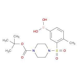 3-(4-(tert-Butoxycarbonyl)piperazin-1-ylsulfonyl)-4-methylphenylboronic acid
