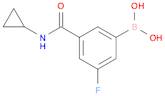 3-(cyclopropylcarbaMoyl)-5-fluorophenylboronic acid