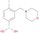 4-fluoro-3-(morpholinomethyl)phenylboronic acid