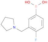 4-fluoro-3-(pyrrolidin-1-ylMethyl)phenylboronic acid