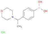 (4-(1-Morpholinoethyl)phenyl)boronic acid hydrochloride