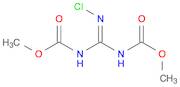 Carbamic acid, N-[(chloroamino)[(methoxycarbonyl)amino]methylene]-, methyl ester