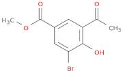 Methyl 3-acetyl-5-bromo-4-hydroxybenzoate