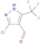 3-trifluoromethyl-1H-5-chloropyrazole-4-Carbaldehyde