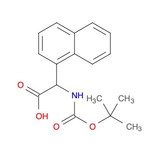 2-((tert-Butoxycarbonyl)amino)-2-(naphthalen-1-yl)acetic acid